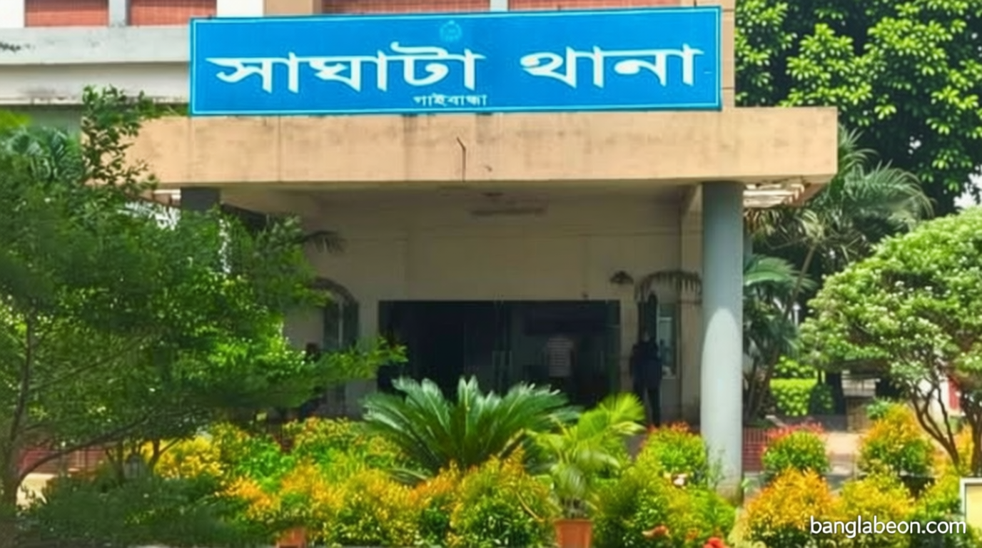 সাঘাটায় ব্রিজের নিচে অজ্ঞাতনামা ব্যক্তির মরদেহ উদ্ধার