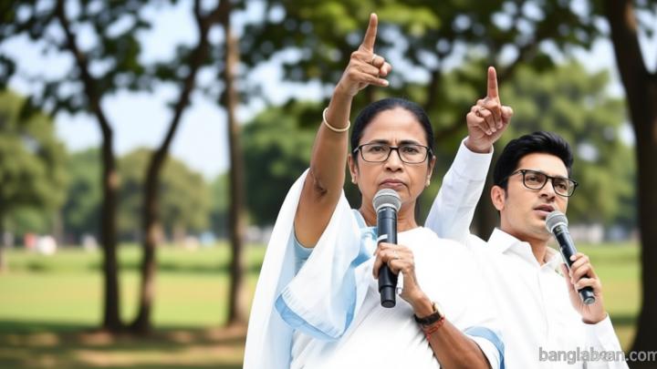 কবিতা লিখে লড়াইয়ের ডাক মমতার