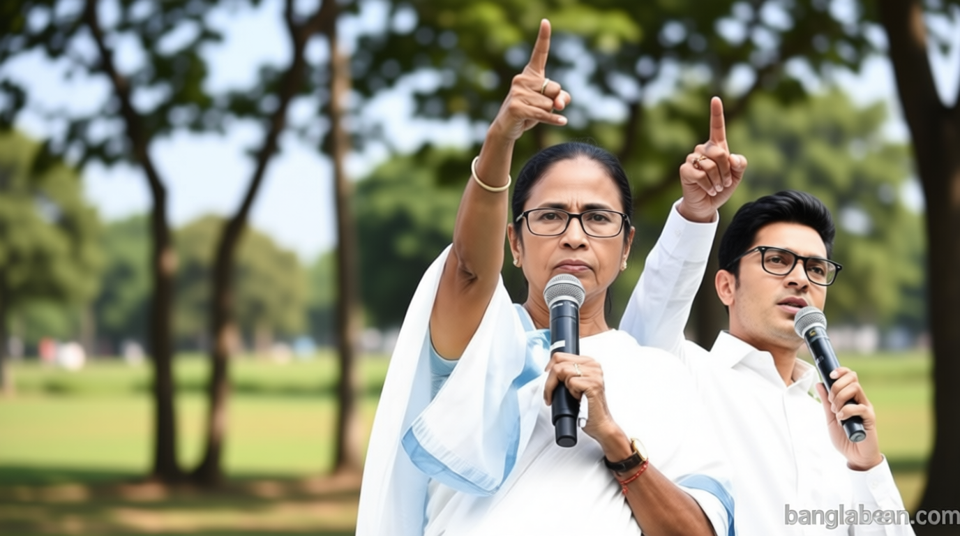 কবিতা লিখে লড়াইয়ের ডাক মমতার