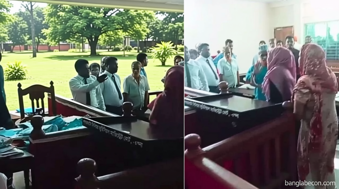 আদালতে দুই আইনজীবীর হাতাহাতি, সদস্যপদ স্থগিত