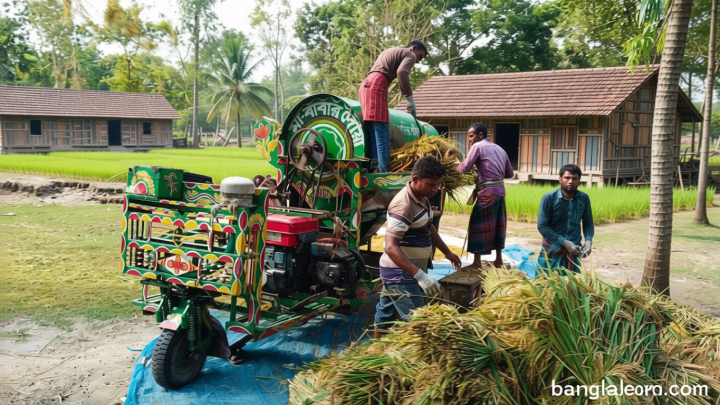 বাম্পার ফলন হলেও ধানে লোকসান গুনছেন কৃষক