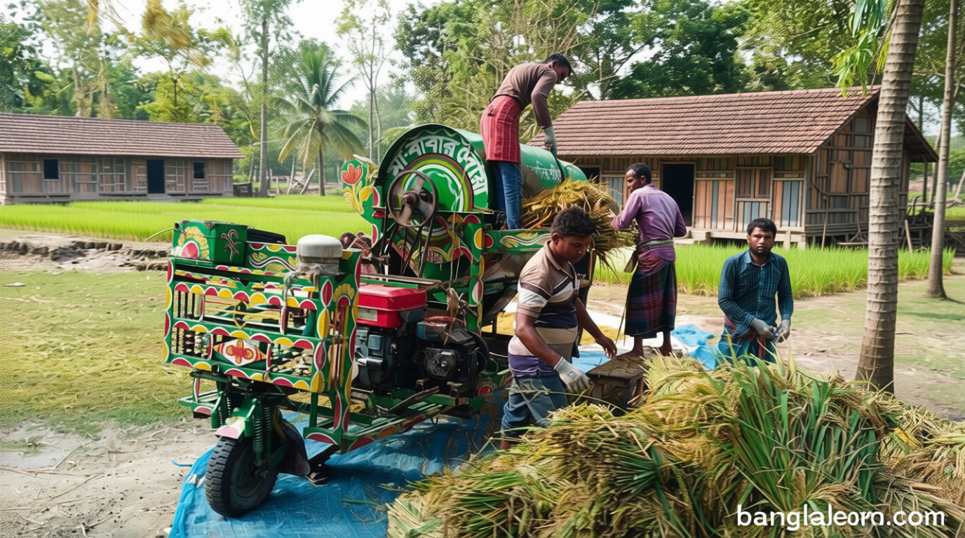 বাম্পার ফলন হলেও ধানে লোকসান গুনছেন কৃষক