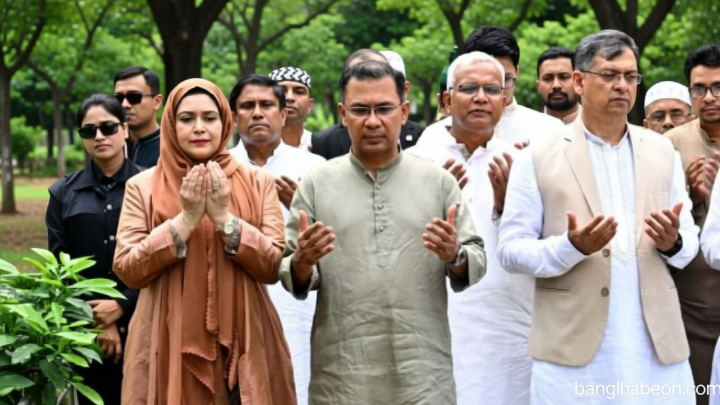 বিডিআর বিদ্রোহে নিহতদের কবর জিয়ারত করলেন প্রধানমন্ত্রী