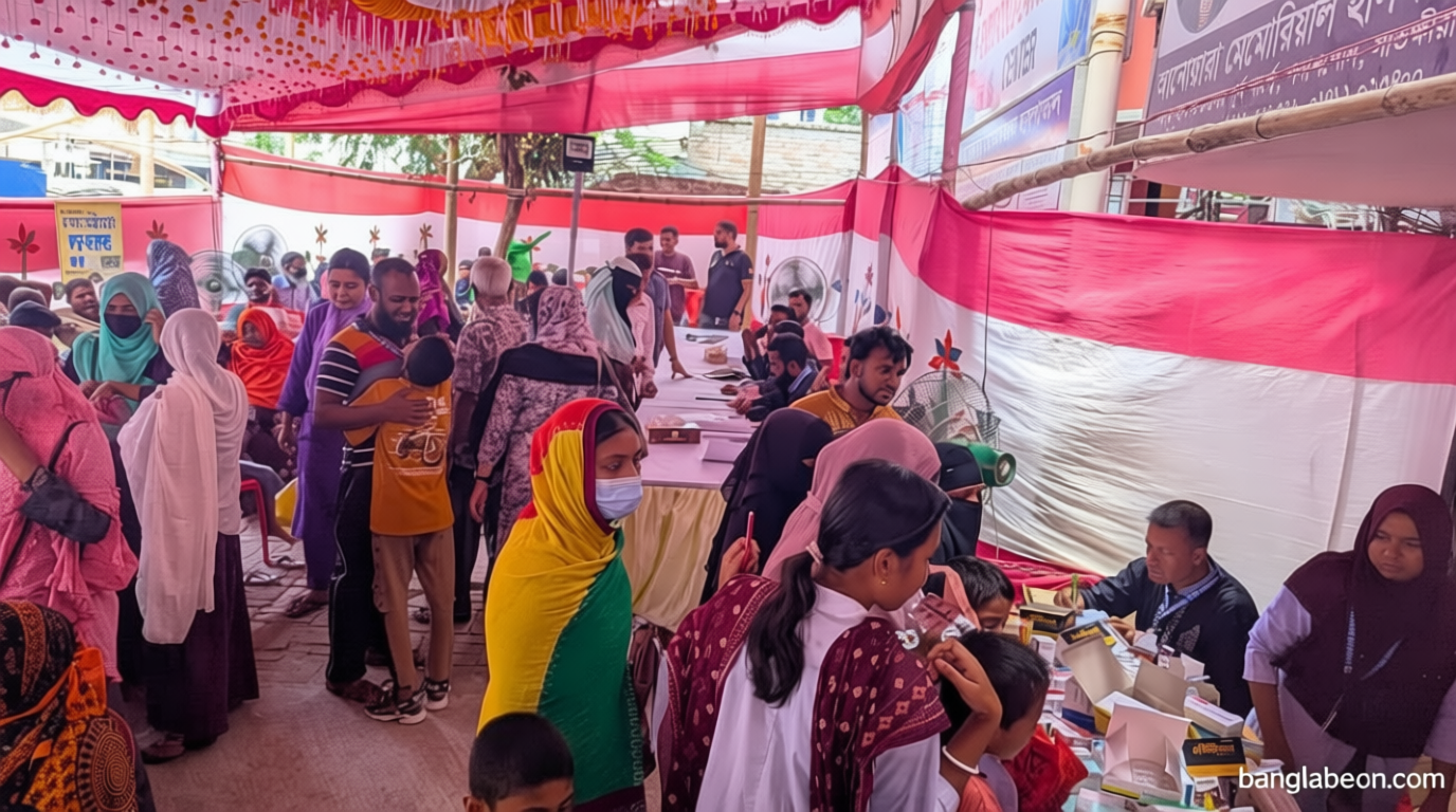 ডা. হাবিবুর রহমানের স্মরণে দিনব্যাপী মেডিকেল ক্যাম্প
