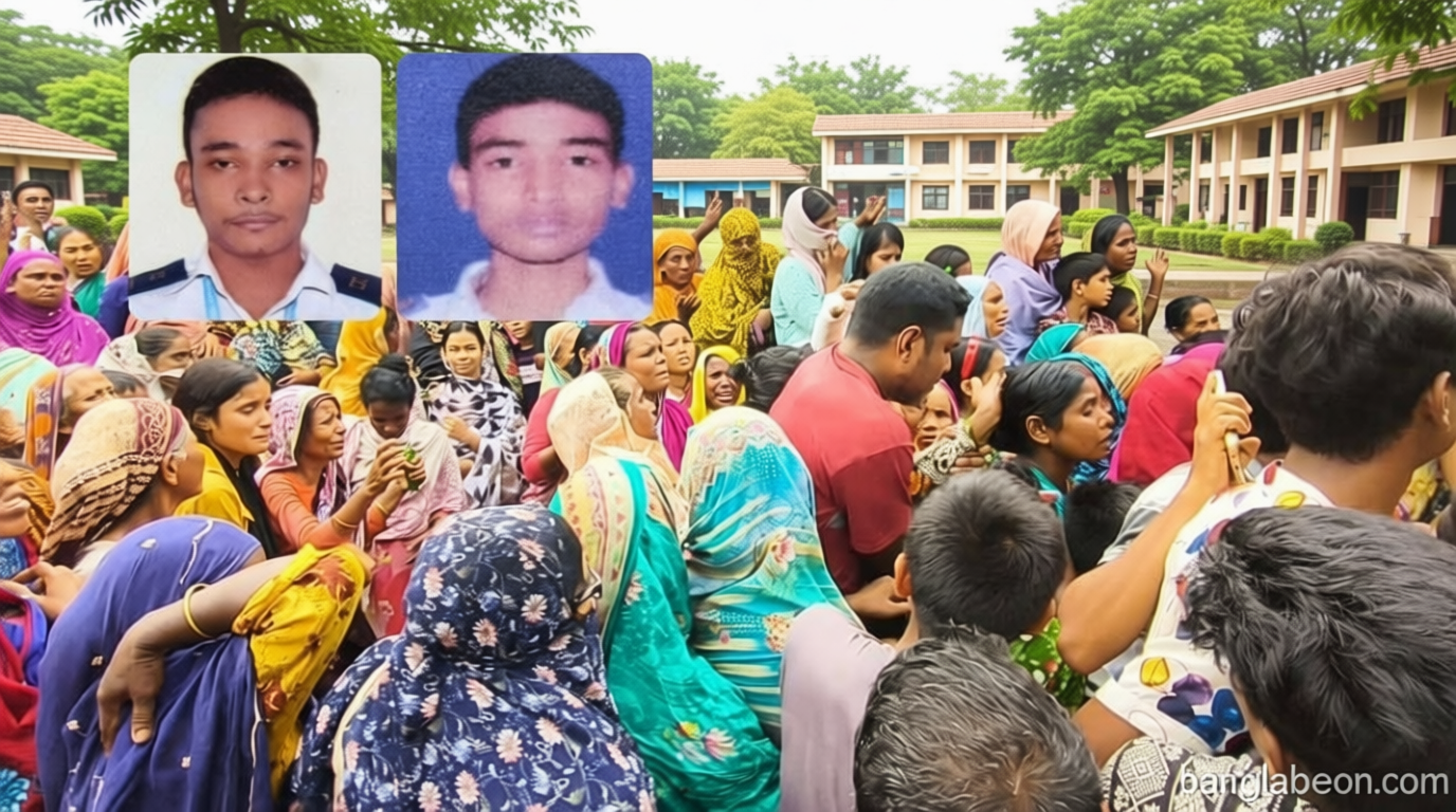 ভাইকে বাঁচাতে গিয়ে দুই ভাইয়ের মৃত্যু, পানির নিচেও হাতে হাত