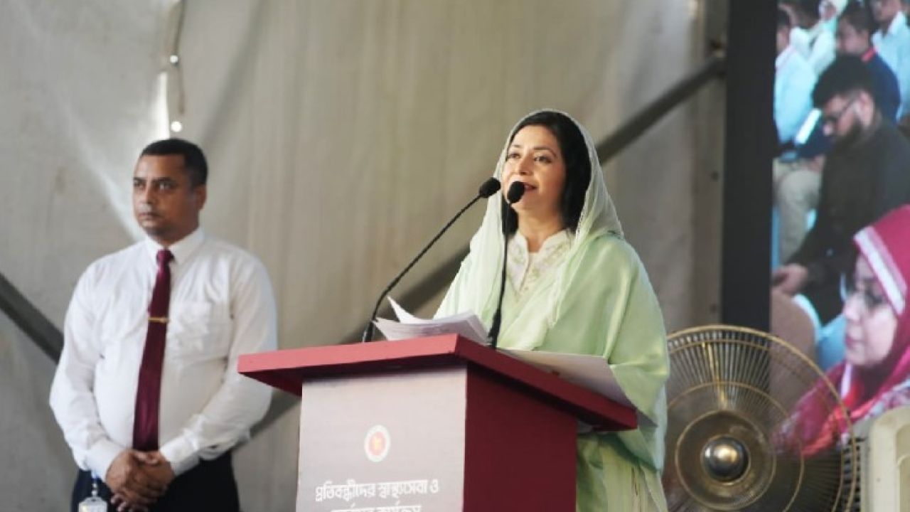 ‘শিশু স্বর্গ মডেল’ উদ্বোধন করলেন জুবাইদা রহমান