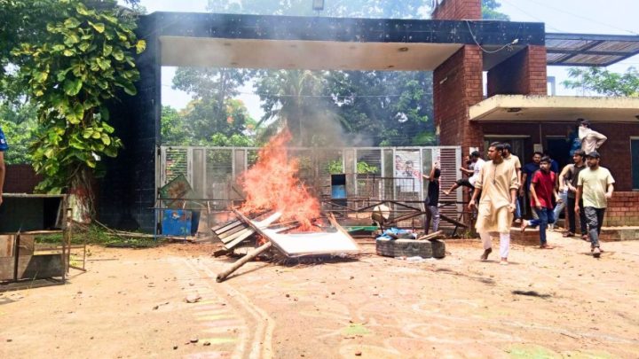 ডুয়েটে ভিসি নিয়োগ নিয়ে রণক্ষেত্র ক্যাম্পাস, আহত ২০