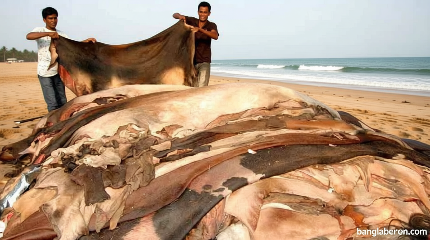 ঈদে চামড়ার দাম: গরুতে ২, খাসিতে ৩ টাকা বেশি