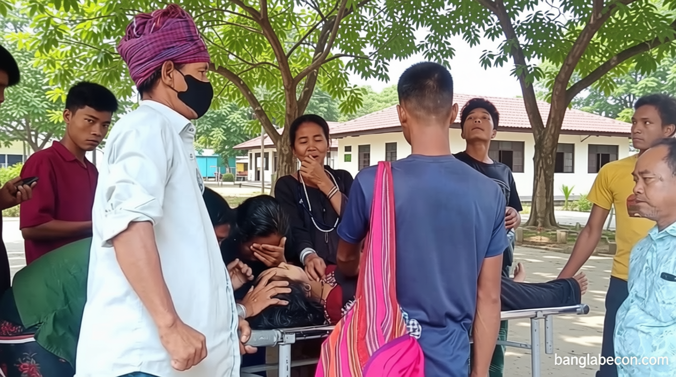 আলীকদমে ডায়রিয়া ও হামের উপসর্গে গৃহবধূর মৃত্যু