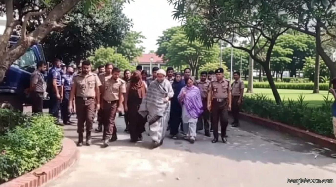 শাপলা চত্বরে হত্যার মামলায় ট্রাইব্যুনালে দীপু মনি-মোজাম্মেল বাবু-রুপা
