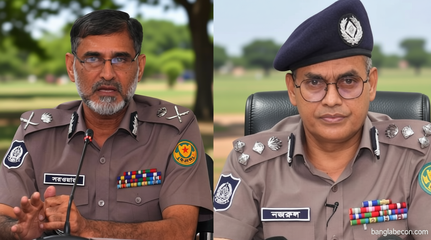 ডিএমপি কমিশনার সরওয়ার অবসরে, দায়িত্বে অতিরিক্ত কমিশনার নজরুল