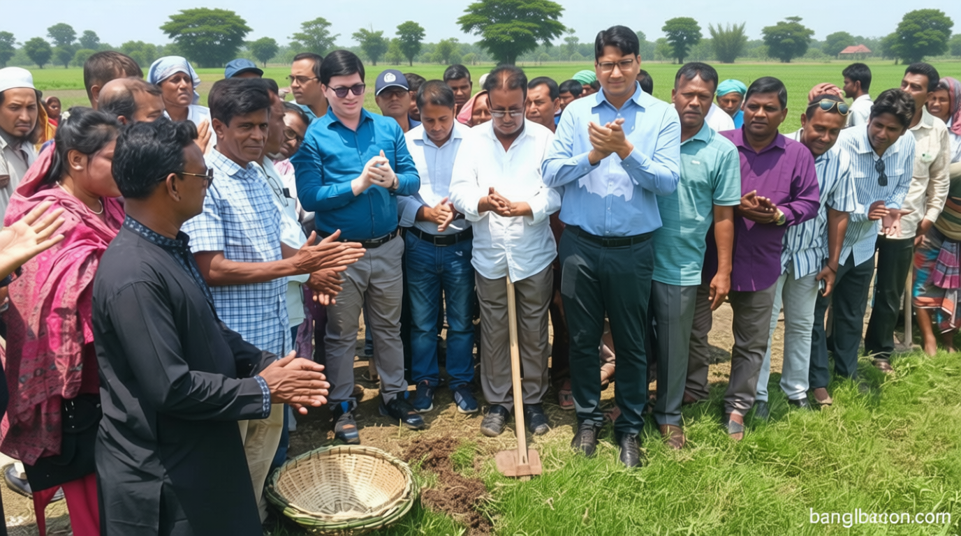 জলাবদ্ধতা নিরসনে বালিয়াকান্দিতে খাল খনন শুরু