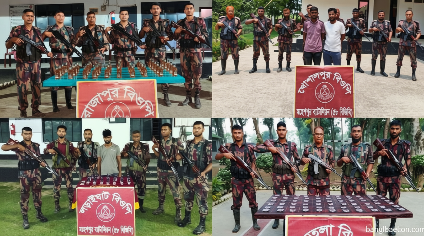 মহেশপুর সীমান্তে ১৬ দিনে আটক ২৩