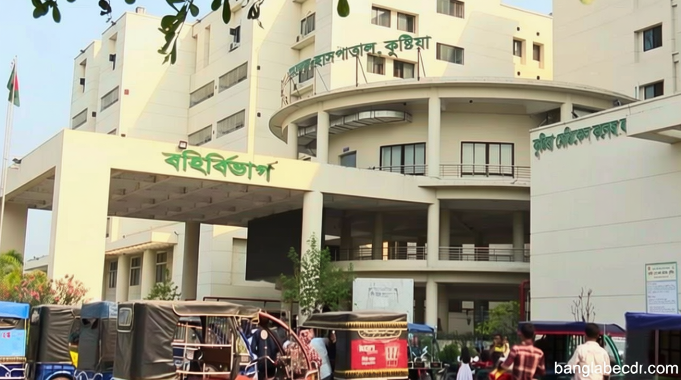 কুষ্টিয়া মেডিকেলে চিকিৎসাসেবা নিয়ে চরম ভোগান্তি