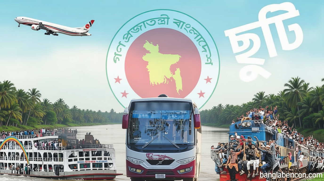 টানা ৭ দিন ঈদের ছুটি, প্রজ্ঞাপন জারি