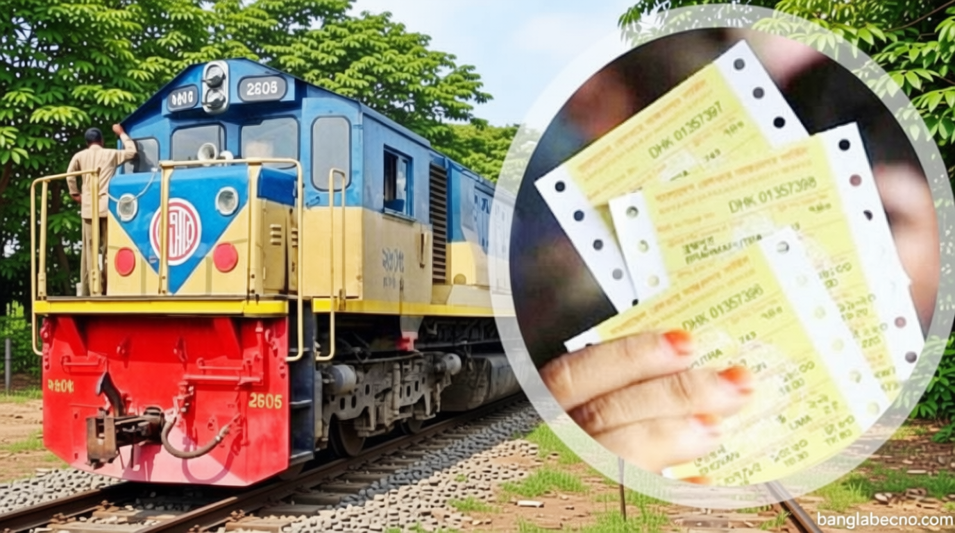 ​ট্রেনের ঈদযাত্রা: ২৬ মে’র অগ্রিম টিকিট বিক্রি শুরু আজ