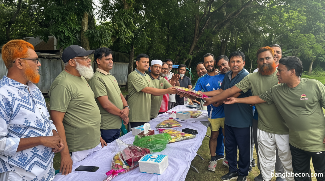 দোহারে পুলিশ কর্মকর্তার উদ্যোগে শরীরচর্চা সংগঠন