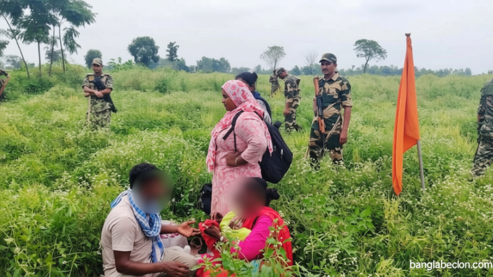 লালমনিরহাটে পুশইন চেষ্টায় ব্যর্থ হয়ে ৩৩ জনকে ফিরিয়ে নিল বিএসএফ