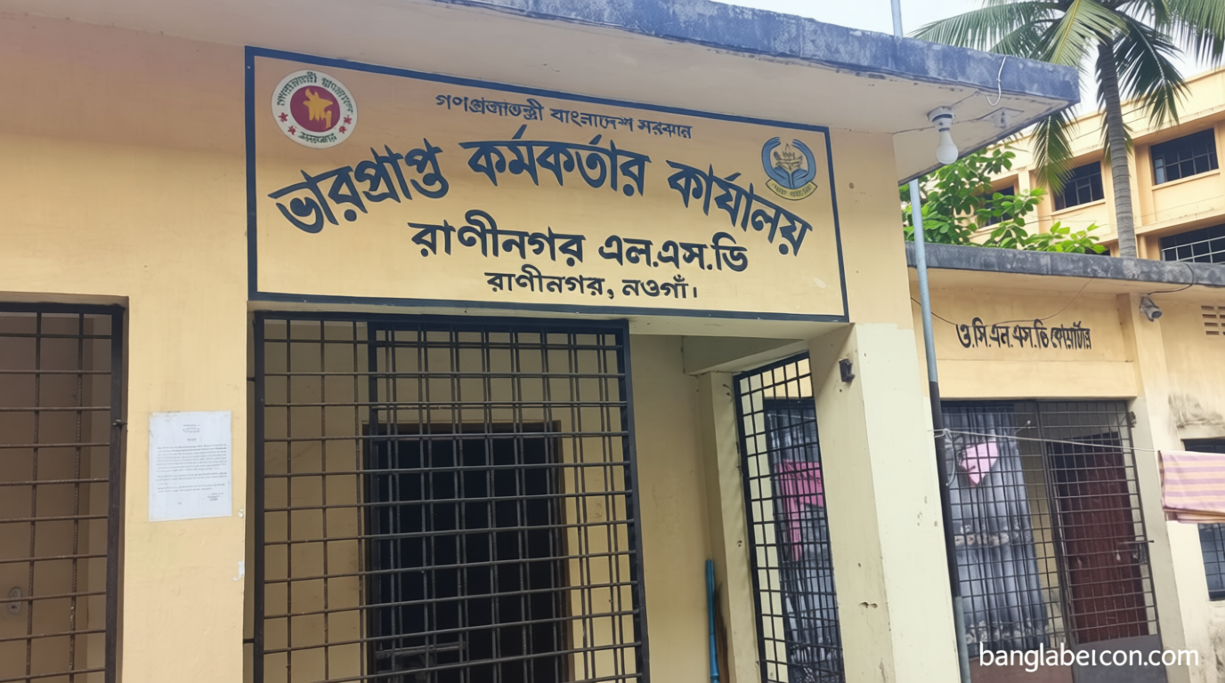 রাণীনগরে সরকারি গুদামে ধান সংগ্রহের তথ্য নিয়ে লুকোচুরি