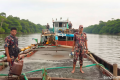 সাতক্ষীরায় অবৈধ বালু তোলায় ৬ জনের কারাদণ্ড