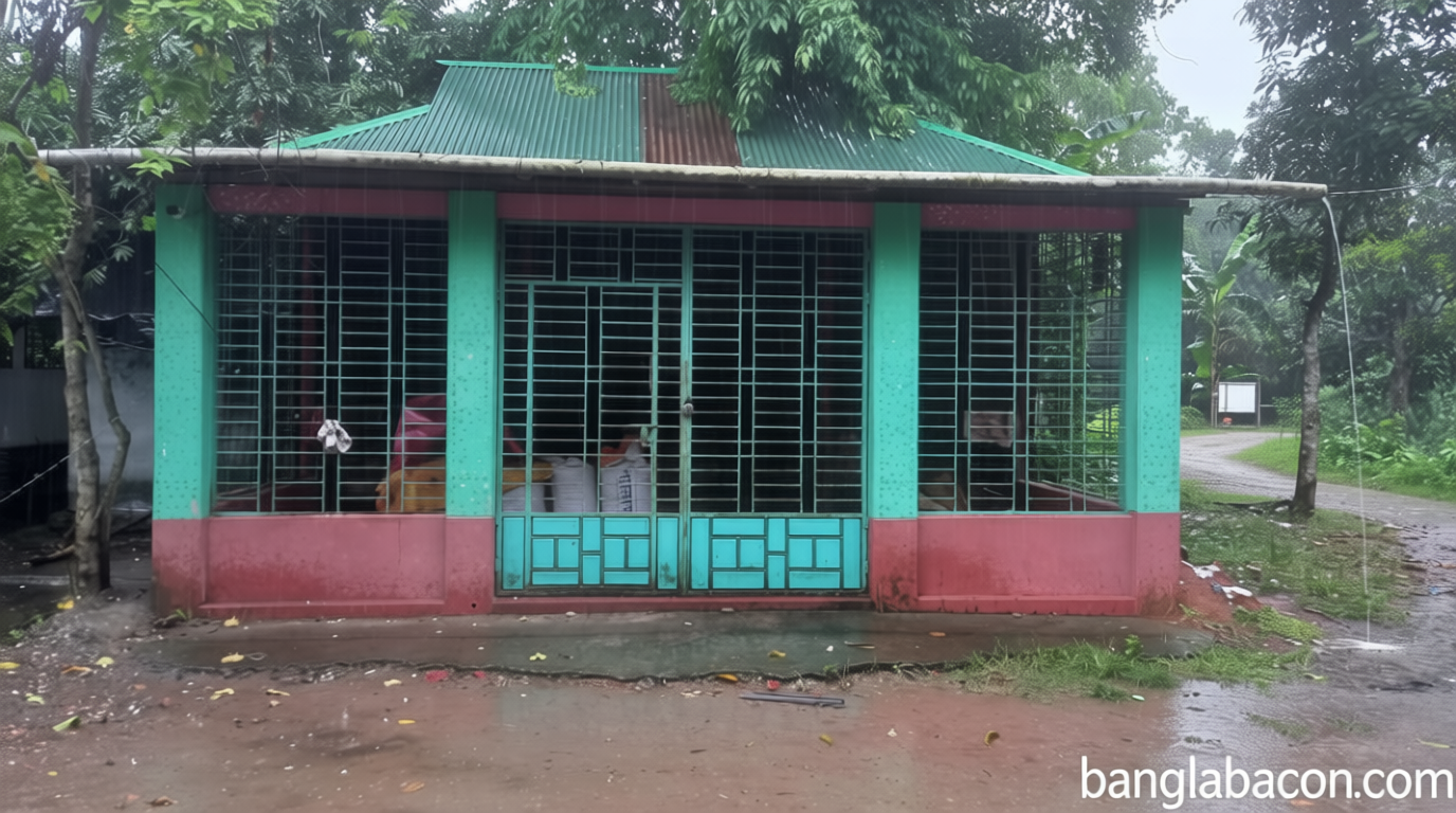 ময়মনসিংহে মন্দিরের তালা ভেঙে প্রতিমা ভাঙচুর