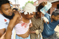 কুমারখালী পৌর ভবনে যুবককে কুপিয়ে জখম