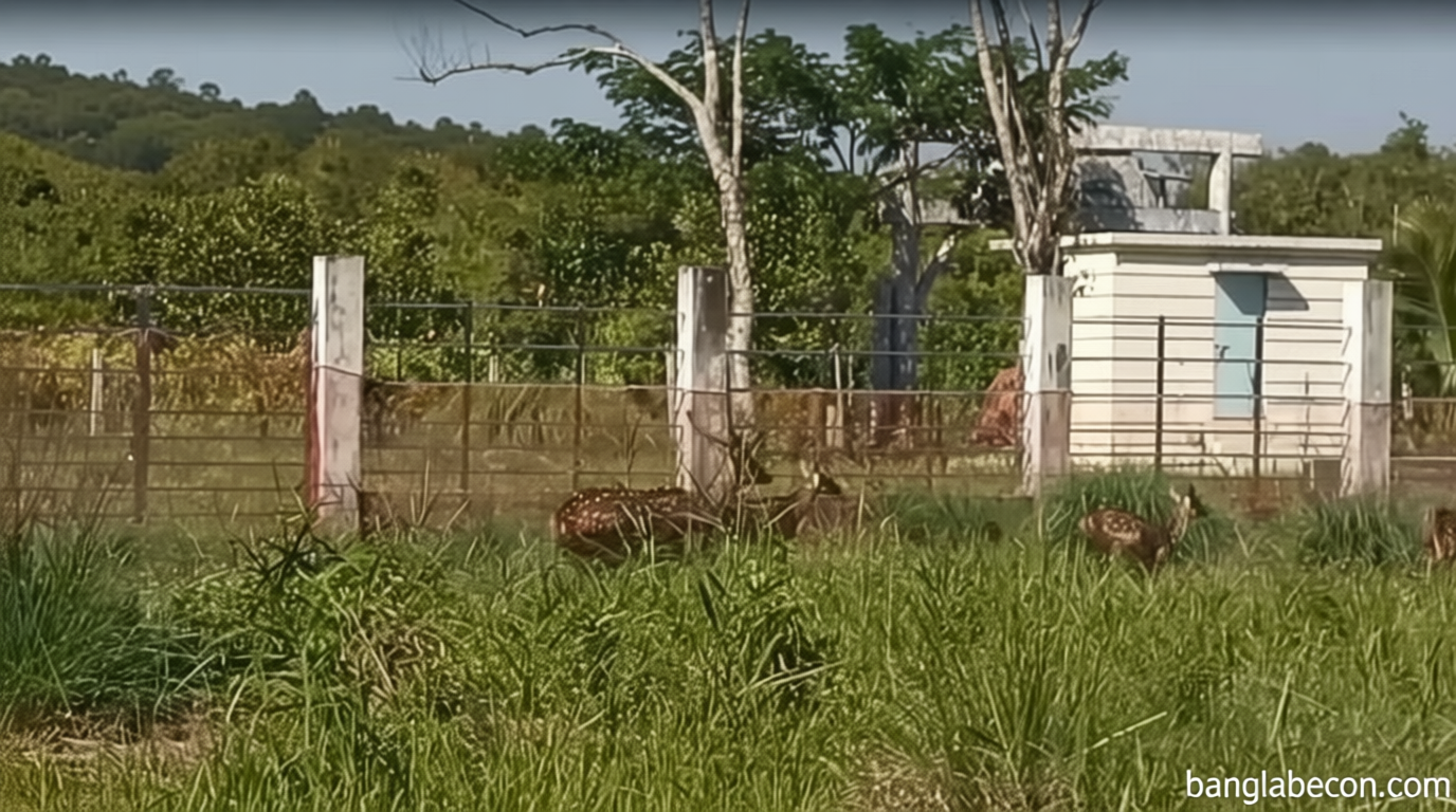 গরমে হিটস্ট্রোকে হরিণশাবকের মৃত্যু