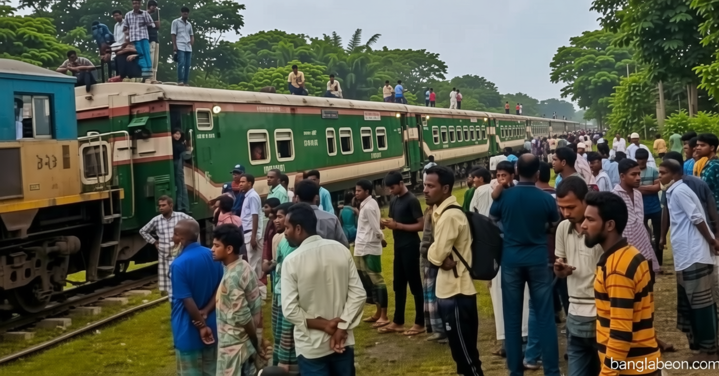 একই দিনে দুই ট্রেনের ইঞ্জিন বিকল: আগুনের আতঙ্ক আর কাপলিং ভাঙার ভোগান্তিতে যাত্রীরা | সংবাদ
