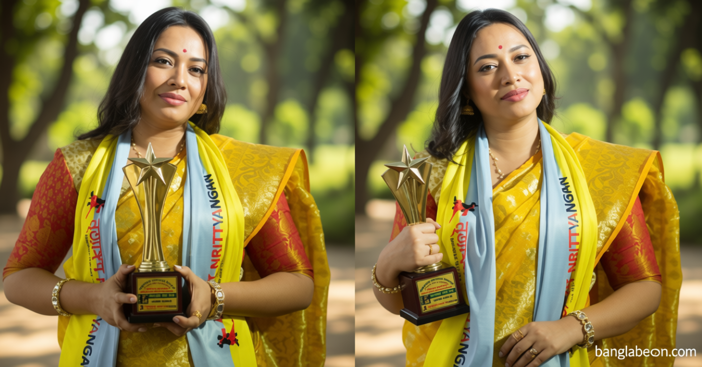 নৃত্যশিল্পী হিসেবে সম্মাননা পেলেন শানারেই দেবী শানু | সংবাদ