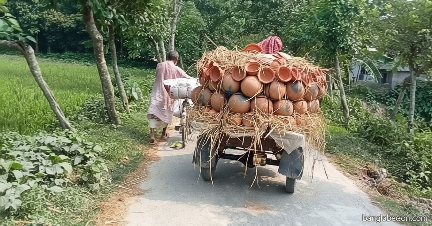 তারাগঞ্জে বিলুপ্তির পথে ঐতিহ্যবাহী মৃৎশিল্প | সংবাদ