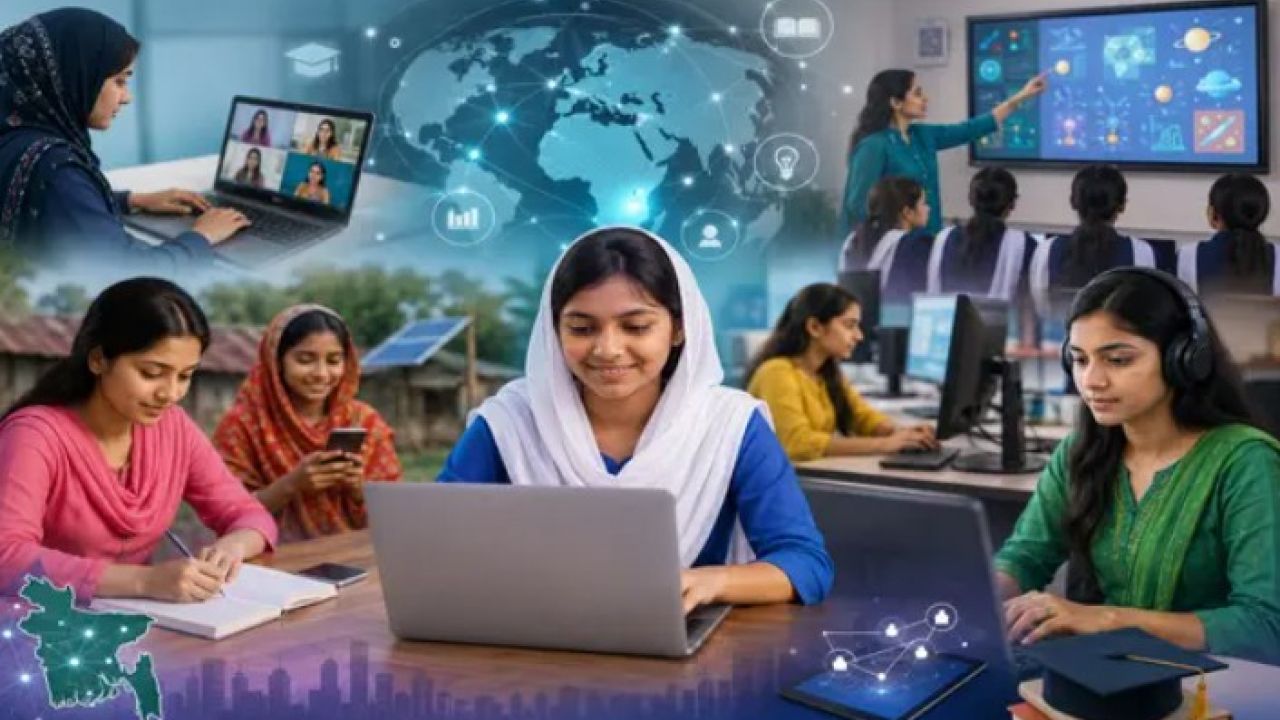 মেয়েদের স্নাতক পর্যন্ত ফ্রি, বাড়বে এআইনির্ভর শিক্ষা