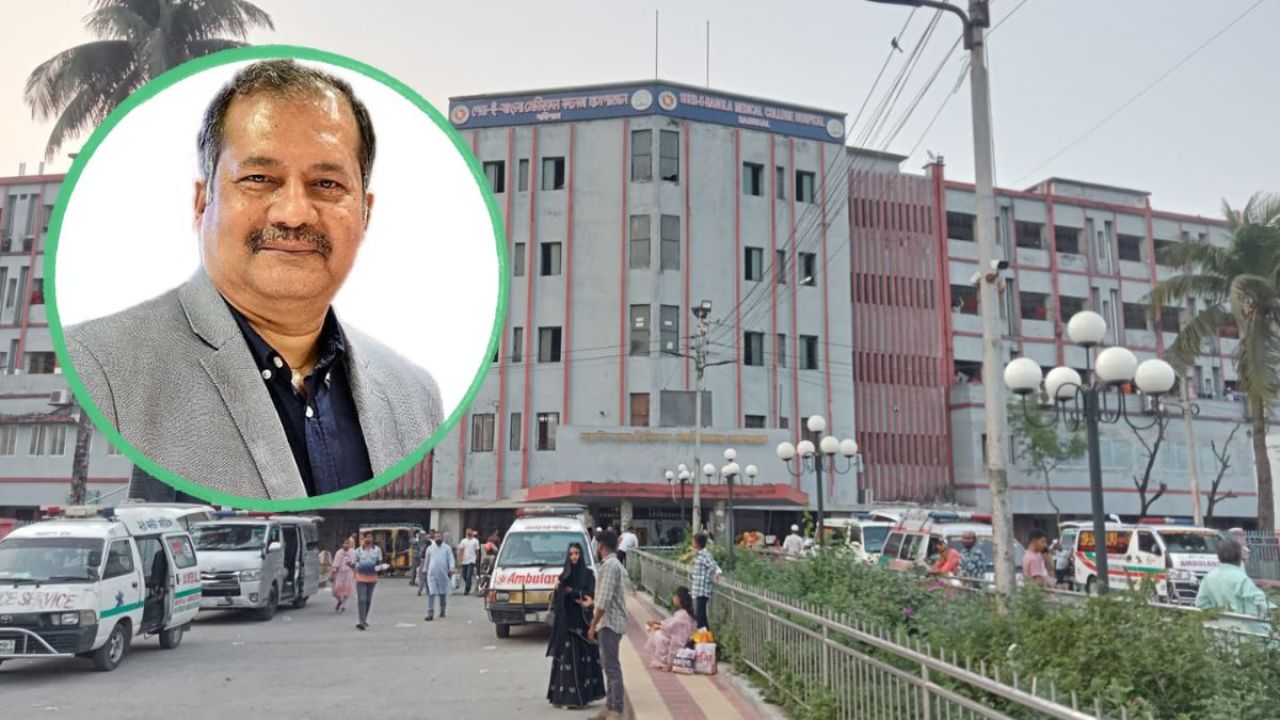 শেবাচিম ব্যবস্থাপনা কমিটির সভাপতি জহির উদ্দিন স্বপন