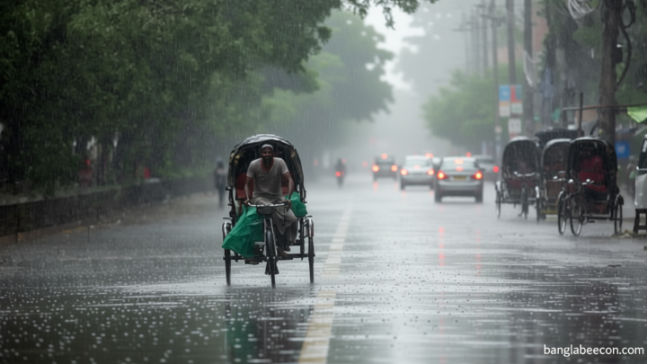 ৪ জুন থেকে বৃষ্টিপাতের সম্ভাবনা