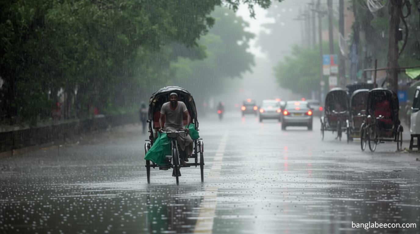 ৪ জুন থেকে বৃষ্টিপাতের সম্ভাবনা