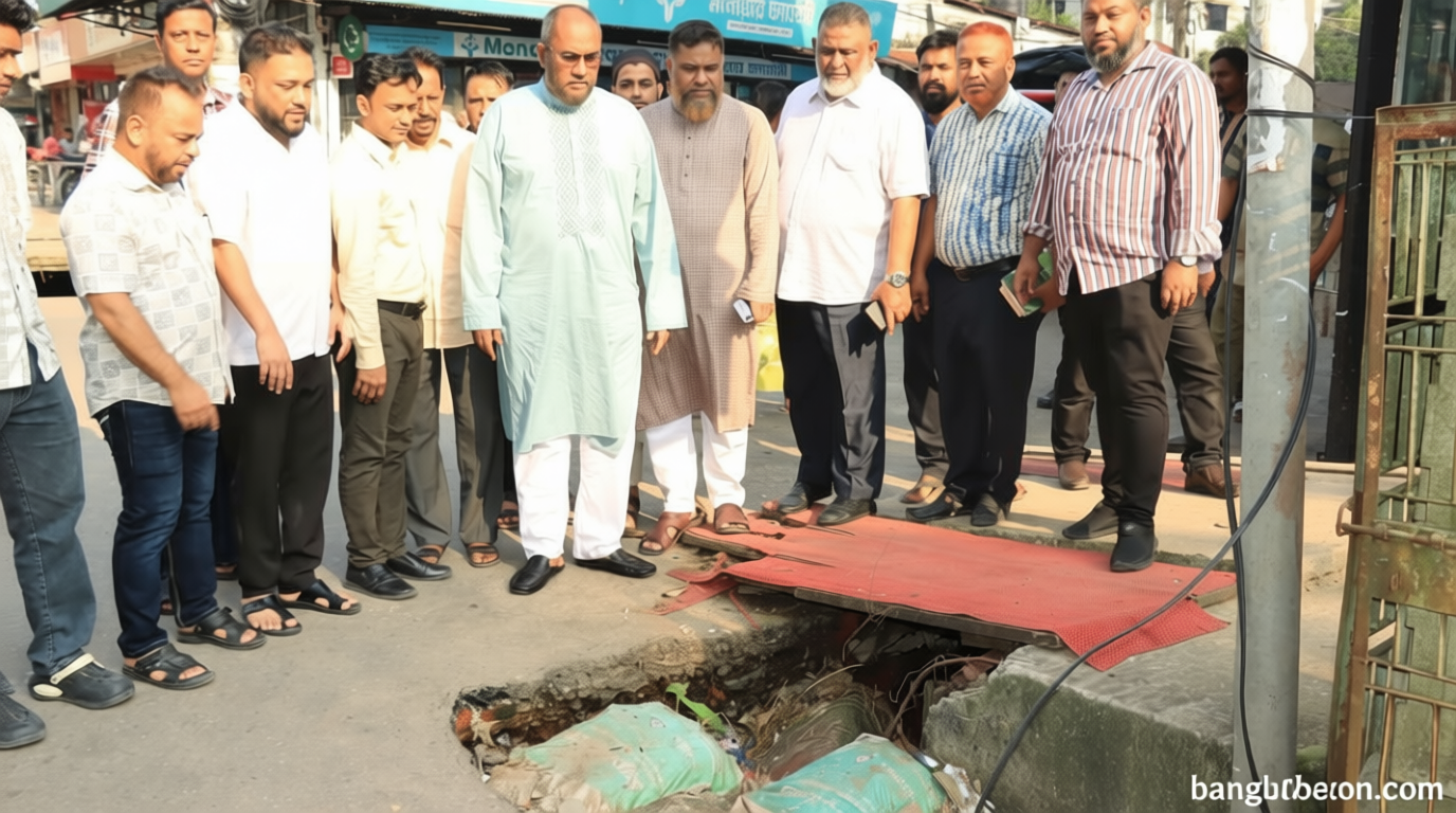 জলাবদ্ধতা নিরসনে দ্রুত কাজ শুরুর আশ্বাস সিসিক প্রশাসকের