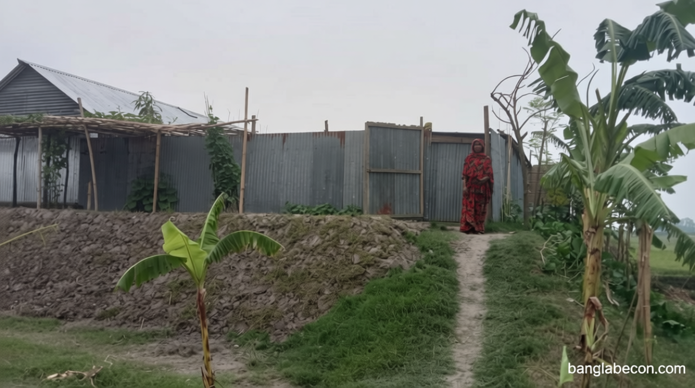 বসতভিটা উঁচু করে ভাগ্যবদল