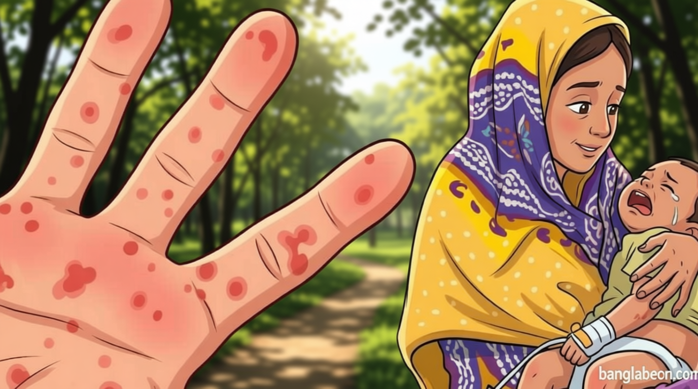 হামে প্রাণ গেল আরও ৭ শিশুর, মৃত্যু ৬০০ ছাড়াল