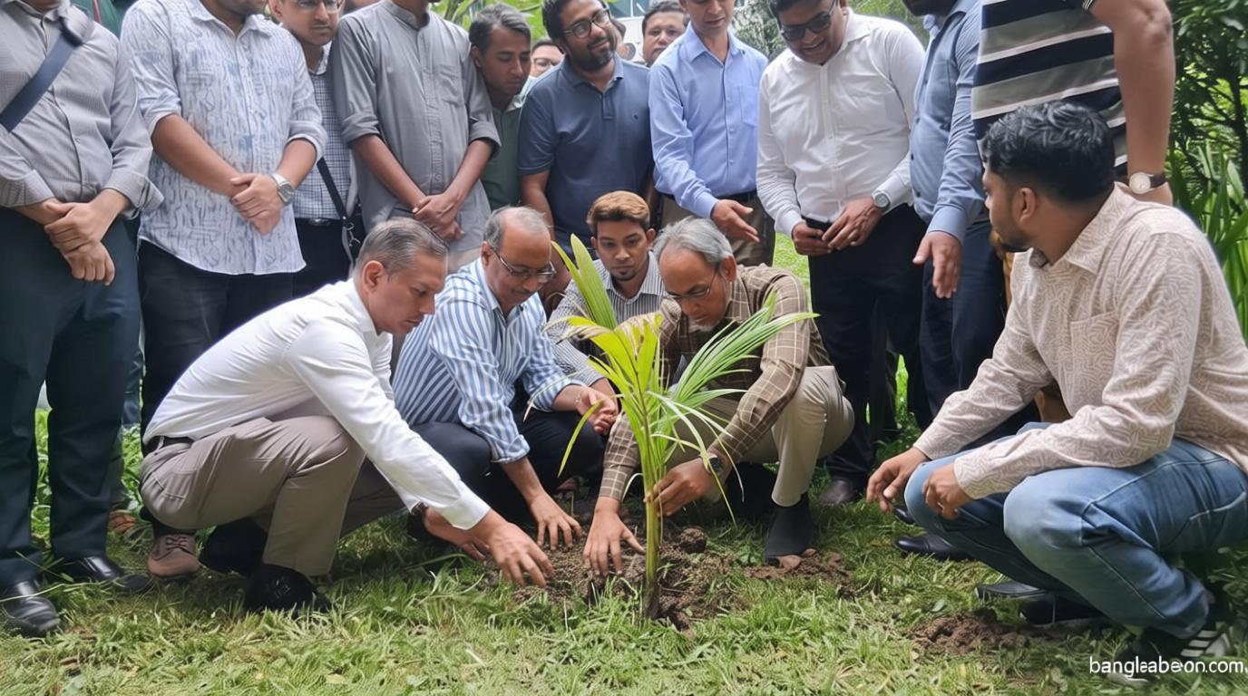 জুবাইদা রহমানের জন্মদিন উপলক্ষে ঢামেক প্রাঙ্গণে বৃক্ষরোপণ কর্মসূচি