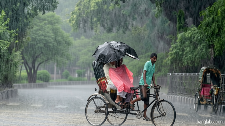 ঢাকাসহ সব বিভাগে বজ্রবৃষ্টির আভাস | সংবাদ