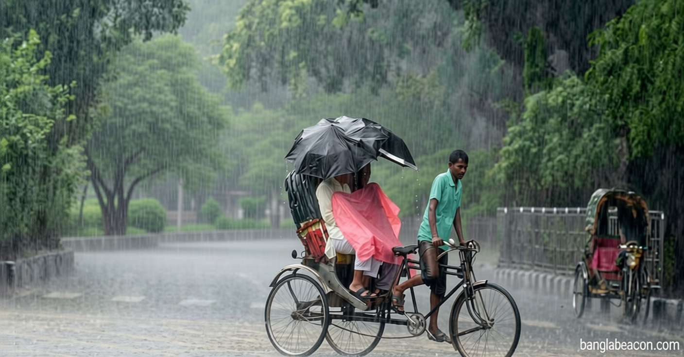 ঢাকাসহ সব বিভাগে বজ্রবৃষ্টির আভাস | সংবাদ