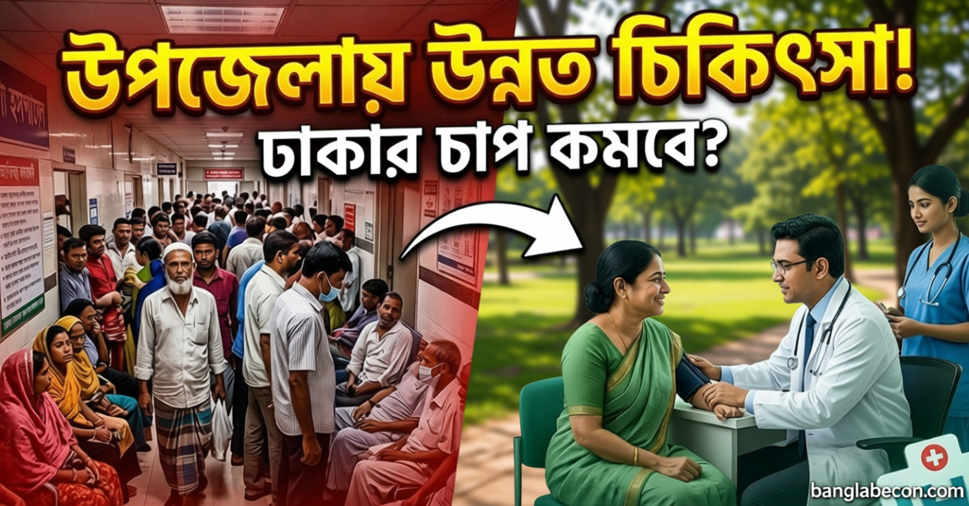 গ্রামে বসেই মিলবে উন্নত চিকিৎসা: ১০১ শয্যায় উন্নীত হচ্ছে দেশের সব উপজেলা হাসপাতাল | সংবাদ