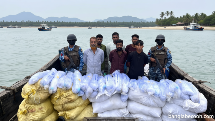 সেন্টমার্টিনে ৩২ কোটি টাকার কারেন্ট জাল জব্দ