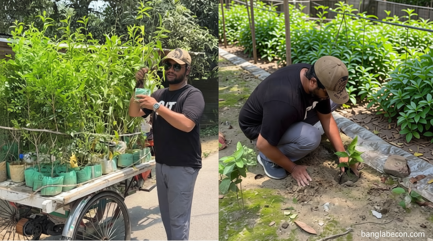 ফুলের সুবাসে অপরাধ জয়ের অনন্য চেষ্টা