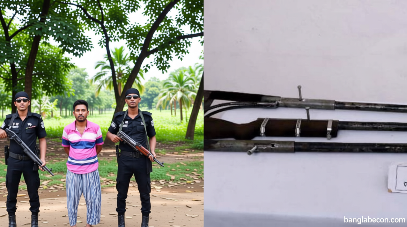সুন্দরবনে দস্যুদের অস্ত্র সরবরাহকারী গ্রেপ্তার