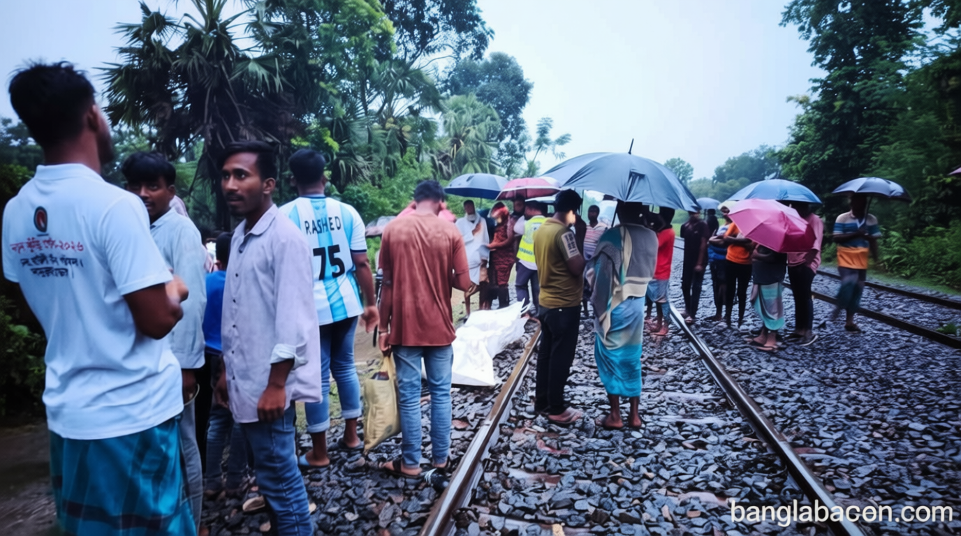 অরক্ষিত রেল ক্রসিংয়ে ট্রেনের ধাক্কায় ২ মোটরসাইকেল আরোহী নিহত