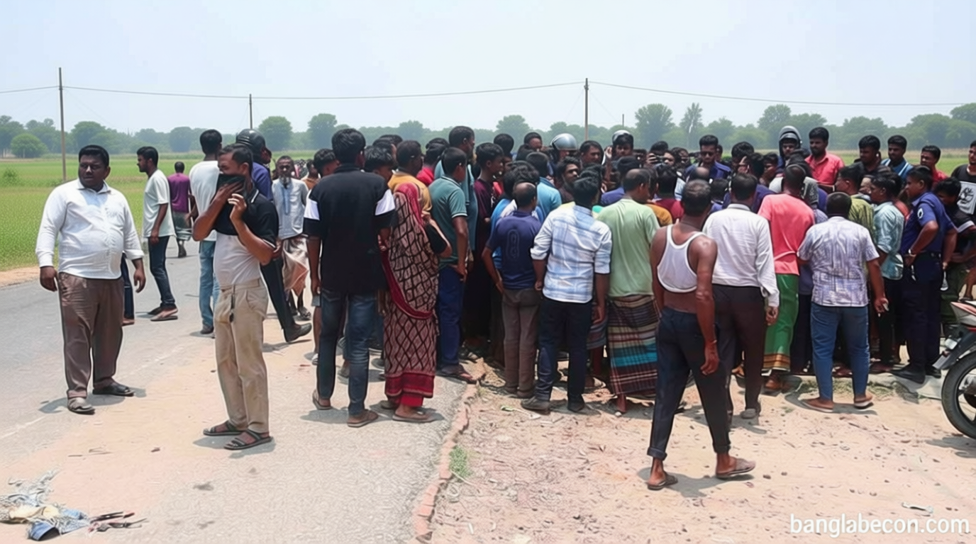 নওগাঁয় বাস-অটোরিকশা সংঘর্ষে একজন নিহত