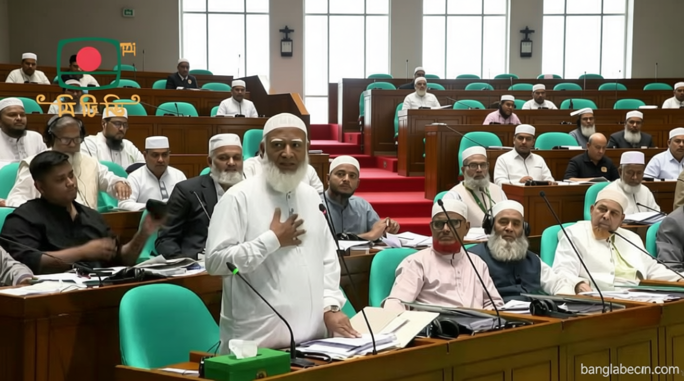 বাজেট ঘিরে জামায়াতের মিছিল, প্রতিক্রিয়া সোমবার