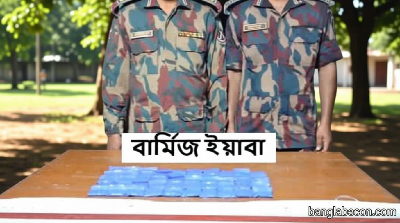 নাইক্ষ্যংছড়িতে বিপুল পরিমাণ বার্মিজ ইয়াবা জব্দ