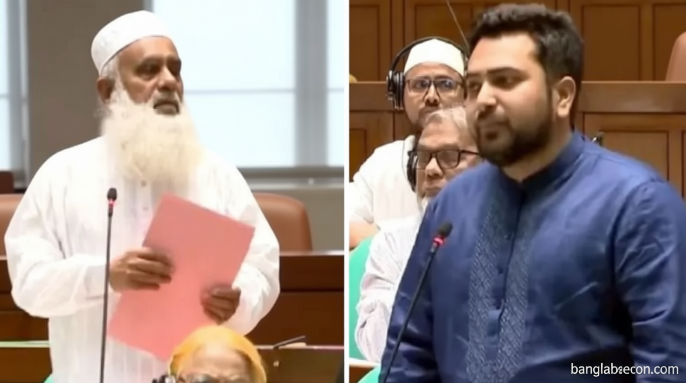 নারী এমপিদের পোশাক নিয়ে মন্তব্য, সংসদে হট্টগোল