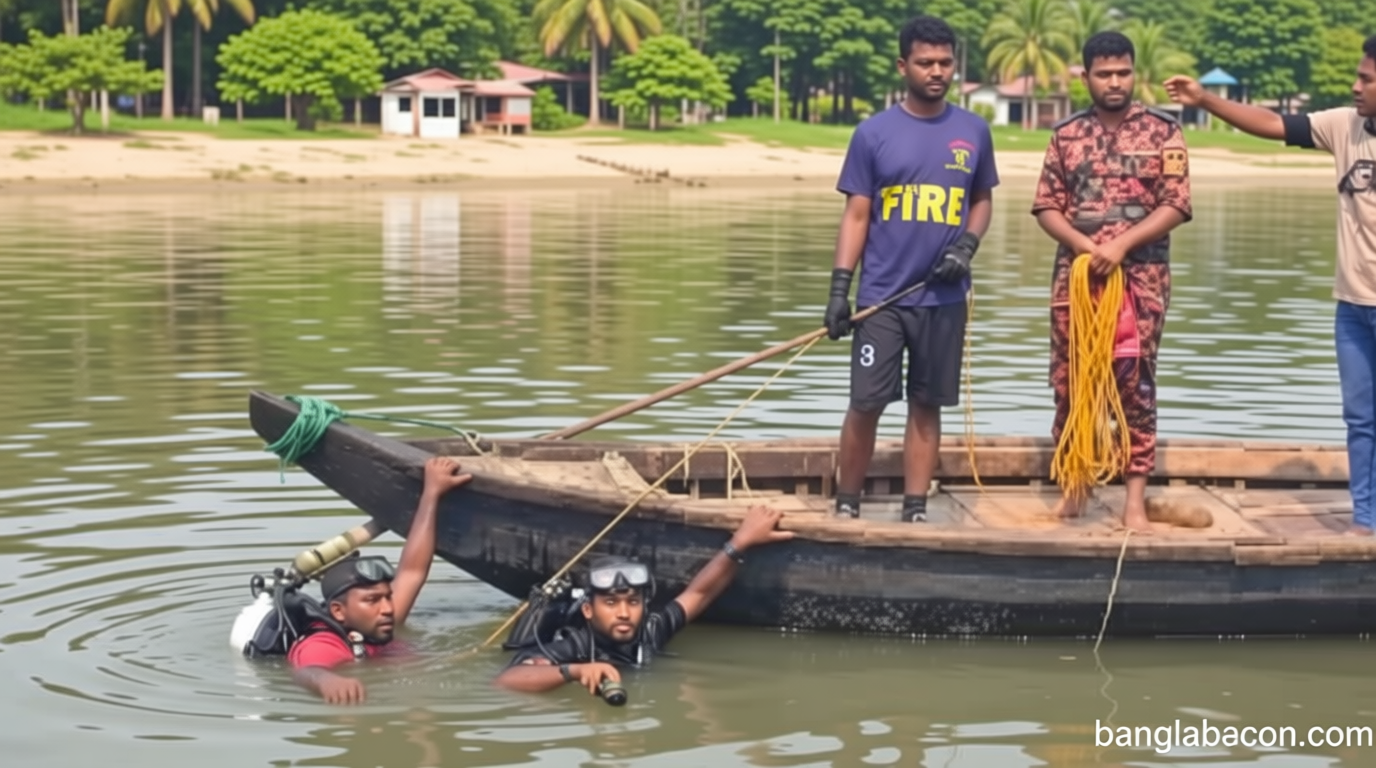 ডাকাতিয়া নদীতে ডুবে স্কুলছাত্রের মৃত্যু